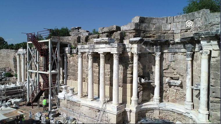 Side Antik Kenti'nde kazıda mozaik bulundu! Tam 2 bin yıllık. Birçok sır açığa çıkacak - Resim: 11